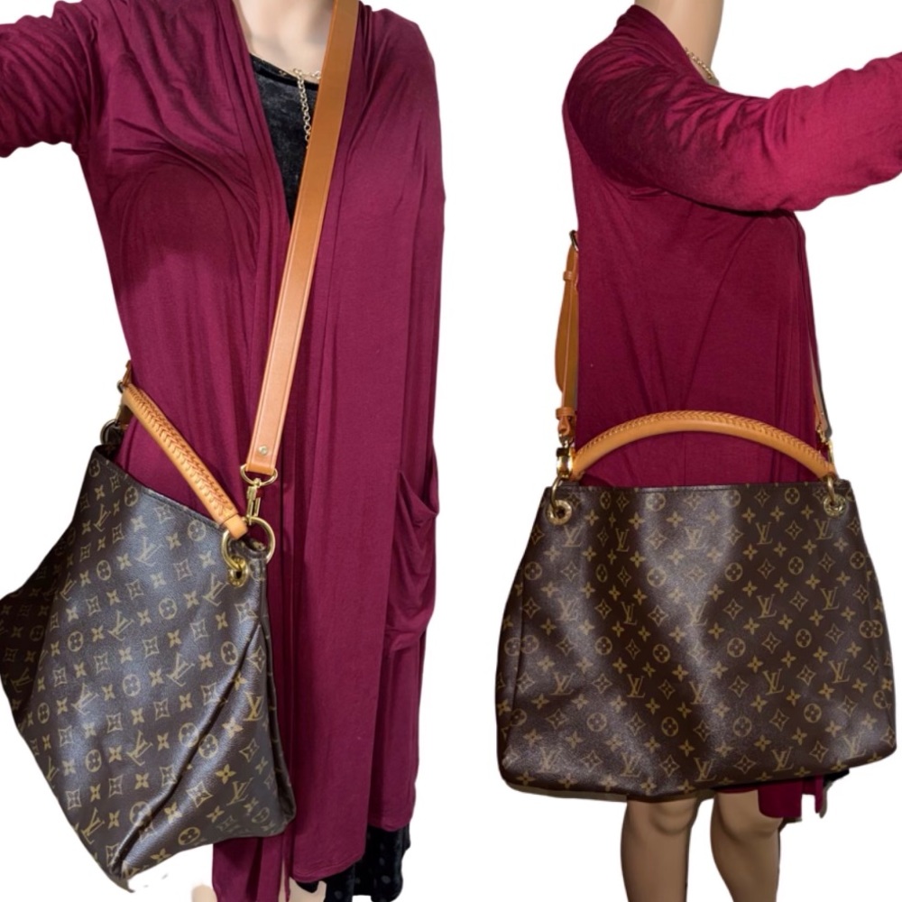 💎 RETIRED 💎 ARTSY MM CROSSBODY LOUIS VUITTON - Picture 1 of 11
